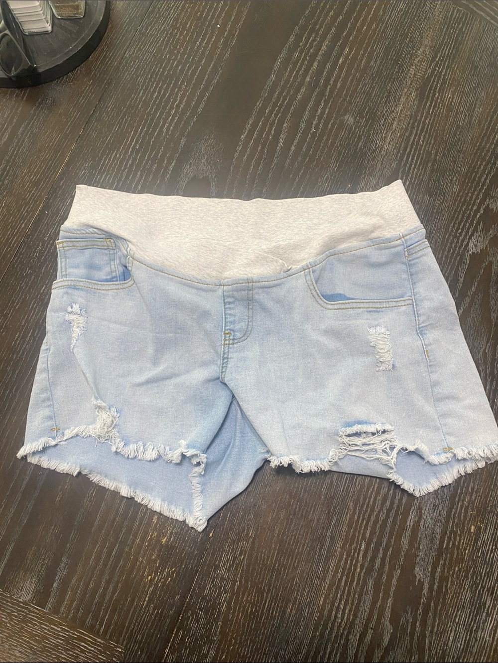 Maternity Jean Shorts